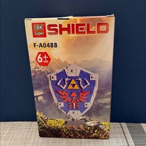 Hylian Shield building block set inspired by The Legend of Zelda